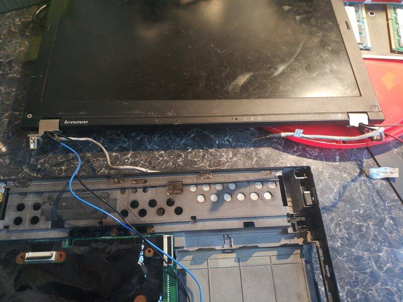 X220 screen removed